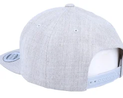 Kids Space Pose Heather Grey Snapback - Kiddo Cap