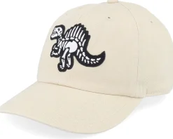 Kids Spinosaurus Skeleton Patch Stone Dad Cap - Kiddo Cap