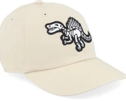 Kids Spinosaurus Skeleton Patch Stone Dad Cap - Kiddo Cap