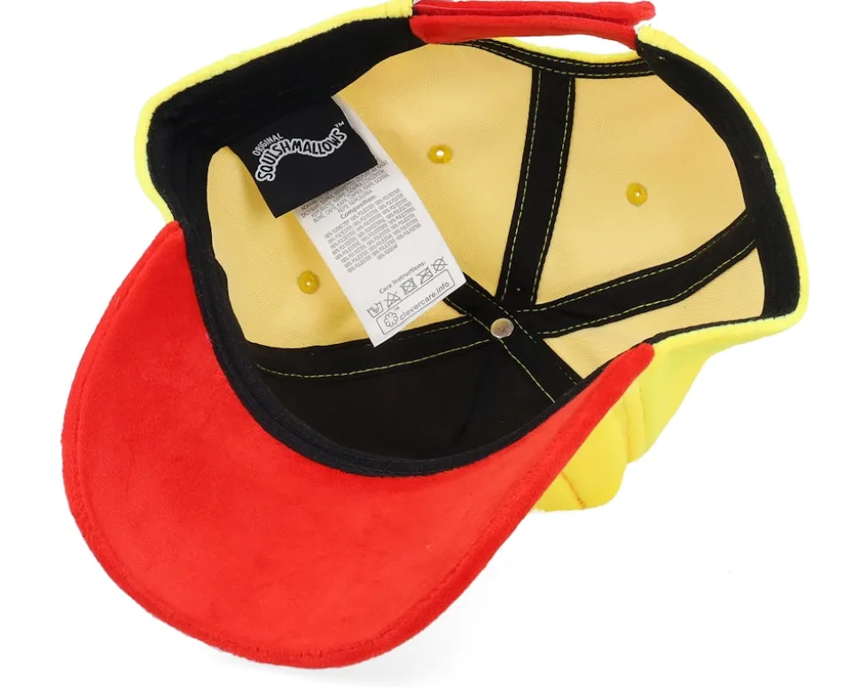 Kids Squishmallows Floyd Plush Yellow/Red Adjustable - Difuzed