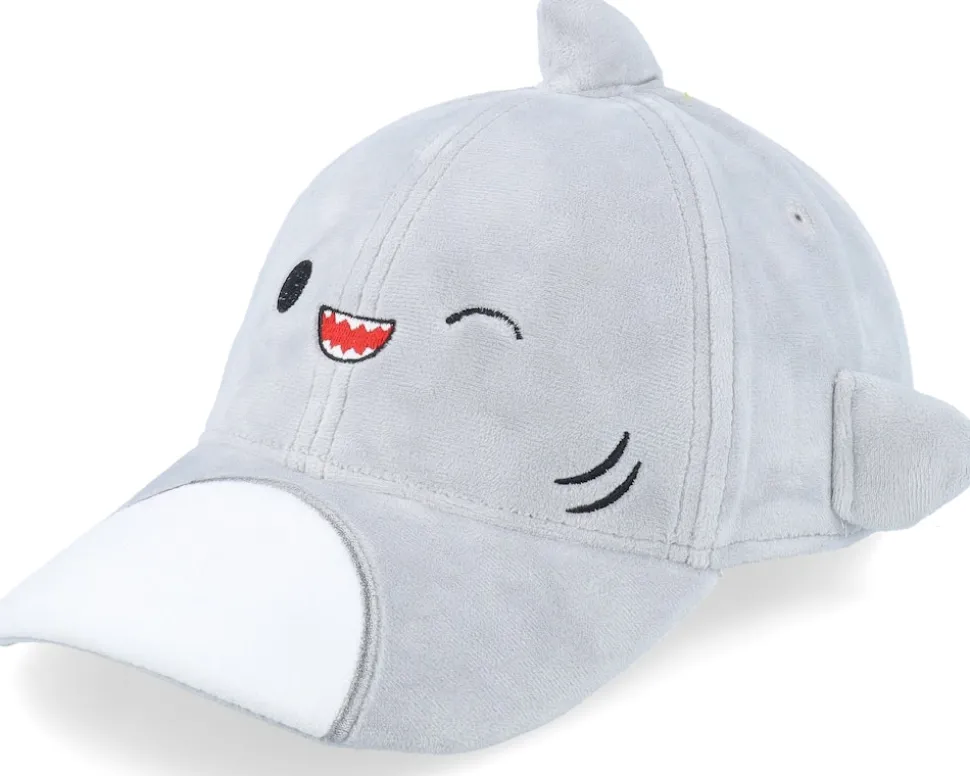 Kids Squishmallows Gordon Plush Grey Adjustable - Difuzed