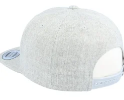 Kids Star Heather Grey Snapback - Kiddo Cap