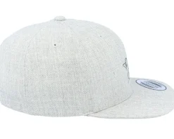 Kids Star Heather Grey Snapback - Kiddo Cap