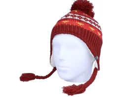 Kids Stormlock Himalaya Indian Red Pom - Jack Wolfskin