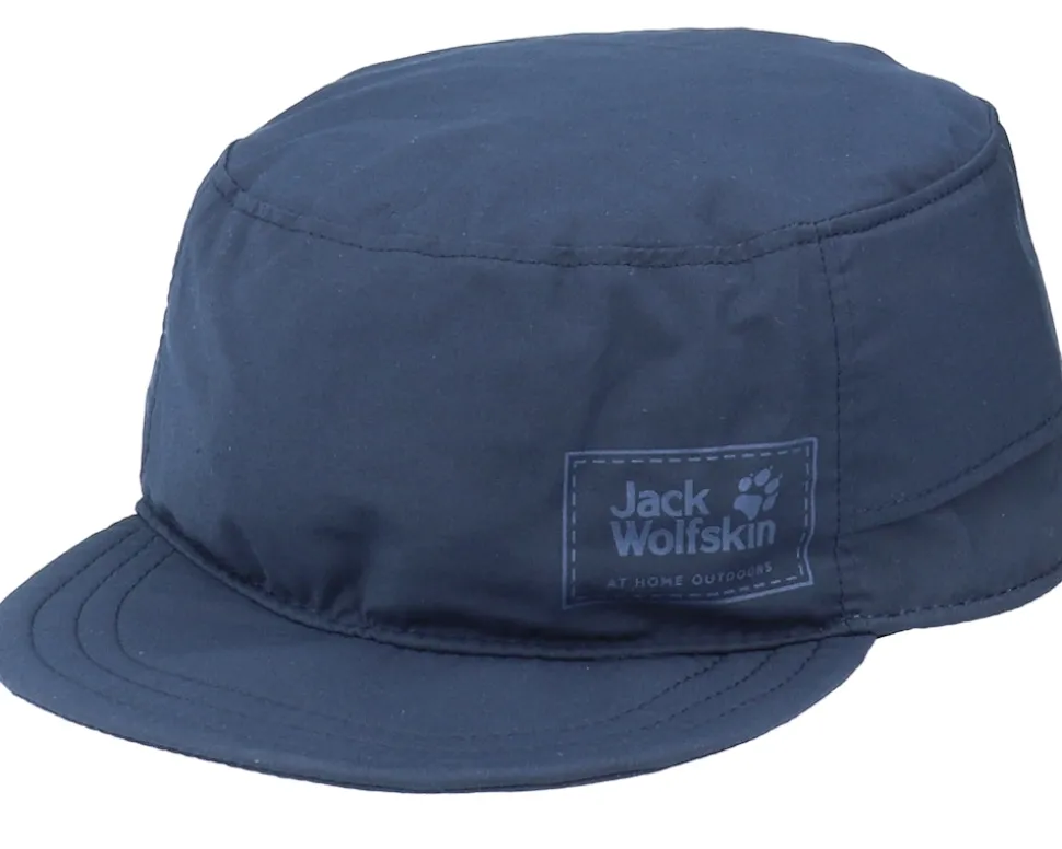 Kids Stow Away Cap Night Blue Army - Jack Wolfskin