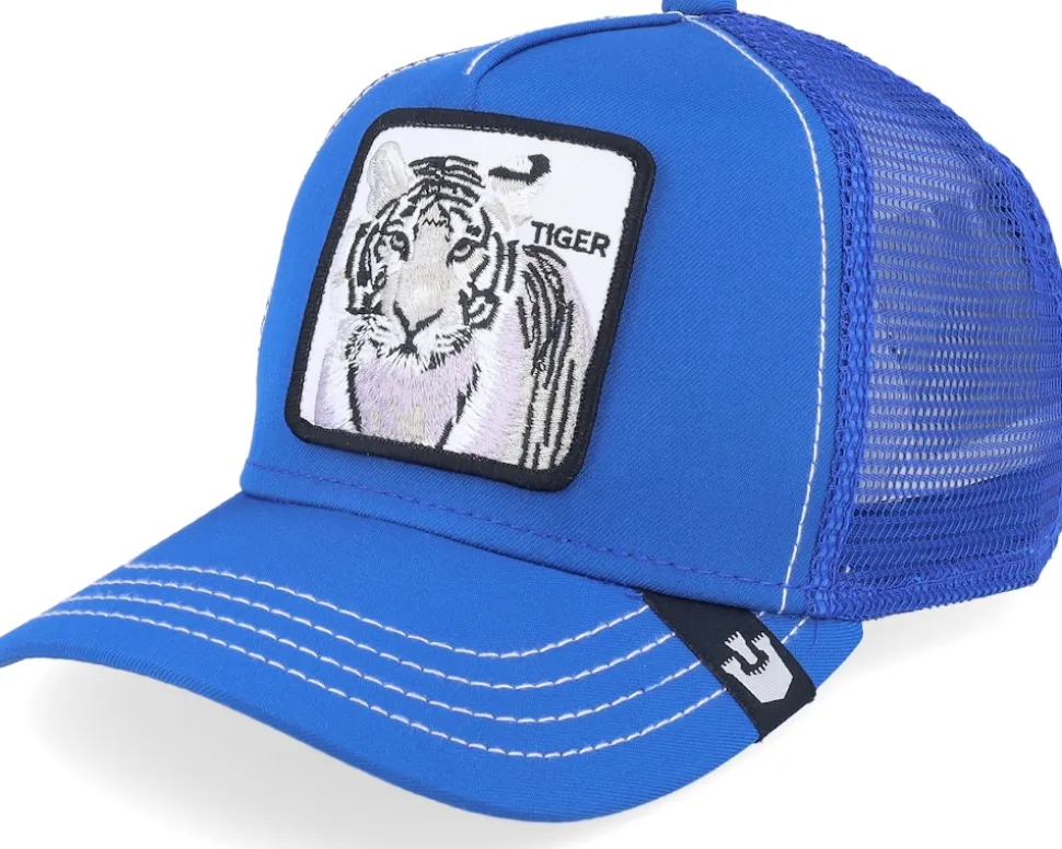Kids Stripe Earner Blue Trucker - Goorin Bros.