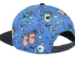 Kids Summer Crush Salty Blue Snapback - Headster