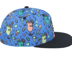 Kids Summer Crush Salty Blue Snapback - Headster