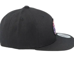 Kids Summer Flamingo Black Snapback - Kiddo Cap