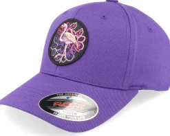 Kids Summer Flamingo Purple Flexfit - Kiddo Cap