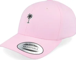 Kids Summer Palm Logo Pink Adjustable - Kiddo Cap