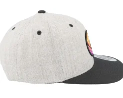 Kids Summer Sail Boat Ship Heather Grey/Black - Kiddo Cap