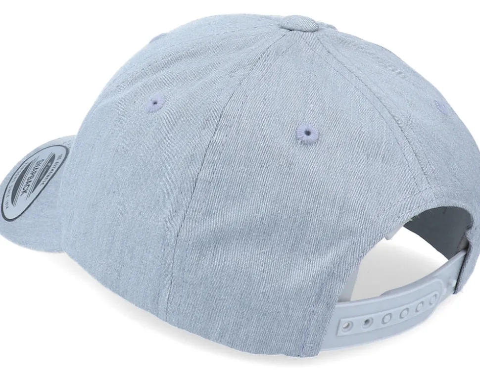 Kids Summer Sea Turtle Heather Grey Adjustable - Kiddo Cap