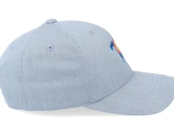 Kids Summer Sea Turtle Heather Grey Adjustable - Kiddo Cap