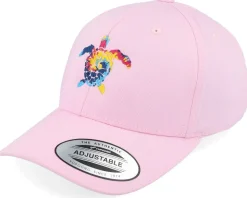Kids Summer Sea Turtle Pink Adjustable - Kiddo Cap