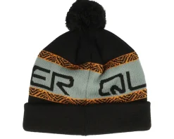 Kids Summit Youth Beanie True Black Pom - Quiksilver