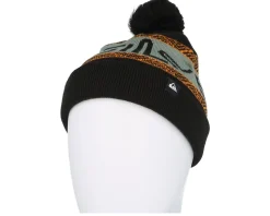 Kids Summit Youth Beanie True Black Pom - Quiksilver