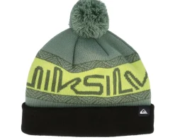 Kids Summit Youth Beanie Sea Spray Pom - Quiksilver