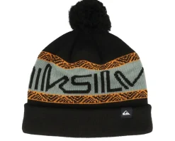 Kids Summit Youth Beanie Sea Spray Pom - Quiksilver