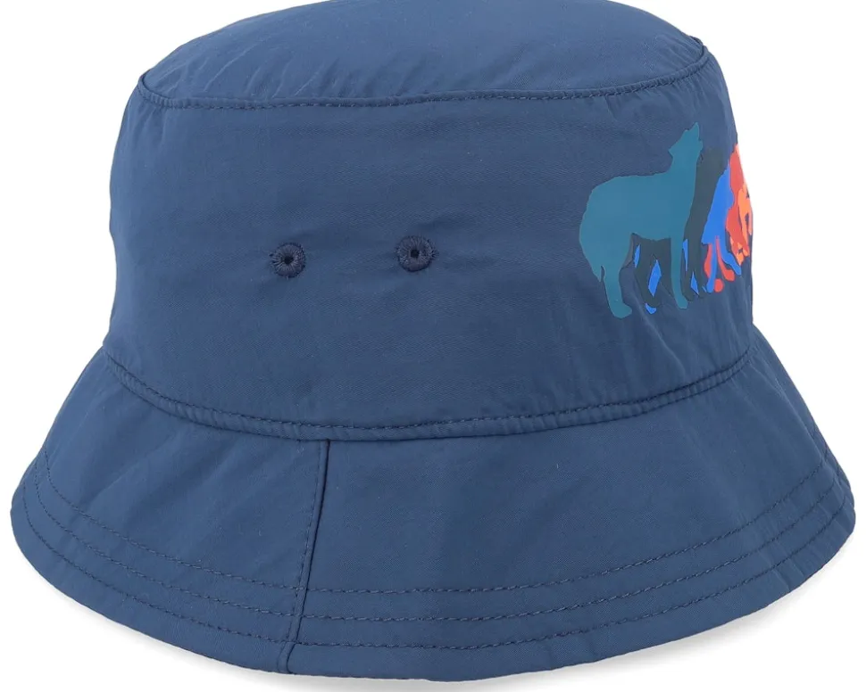 Kids Supplex At Home Dark Indigo Bucket - Jack Wolfskin