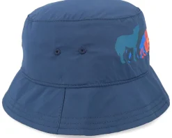 Kids Supplex At Home Dark Indigo Bucket - Jack Wolfskin