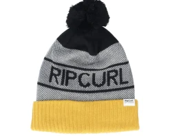 Kids Swc Eco Tall Beanie Mustard/Grey Pom - Rip Curl