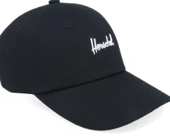 Kids Sylas Cap Black Dad Cap - Herschel