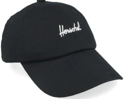 Kids Sylas Cap Black Dad Cap - Herschel