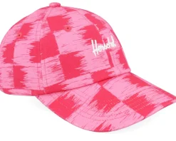 Kids Sylas Cap Check Yourself Raspberry Dad Cap - Herschel