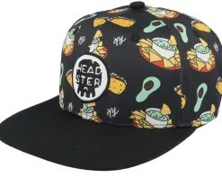 Kids Taco Tuesday Black Snapback - Headster