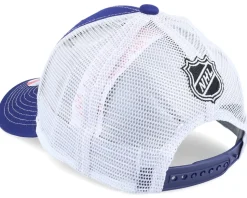 Kids Tampa Bay Lightning Lockup Meshback Blue/White Trucker - Outerstuff