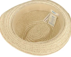 Kids Tautira Hat Wheat Trilby Straw Hat - Barts