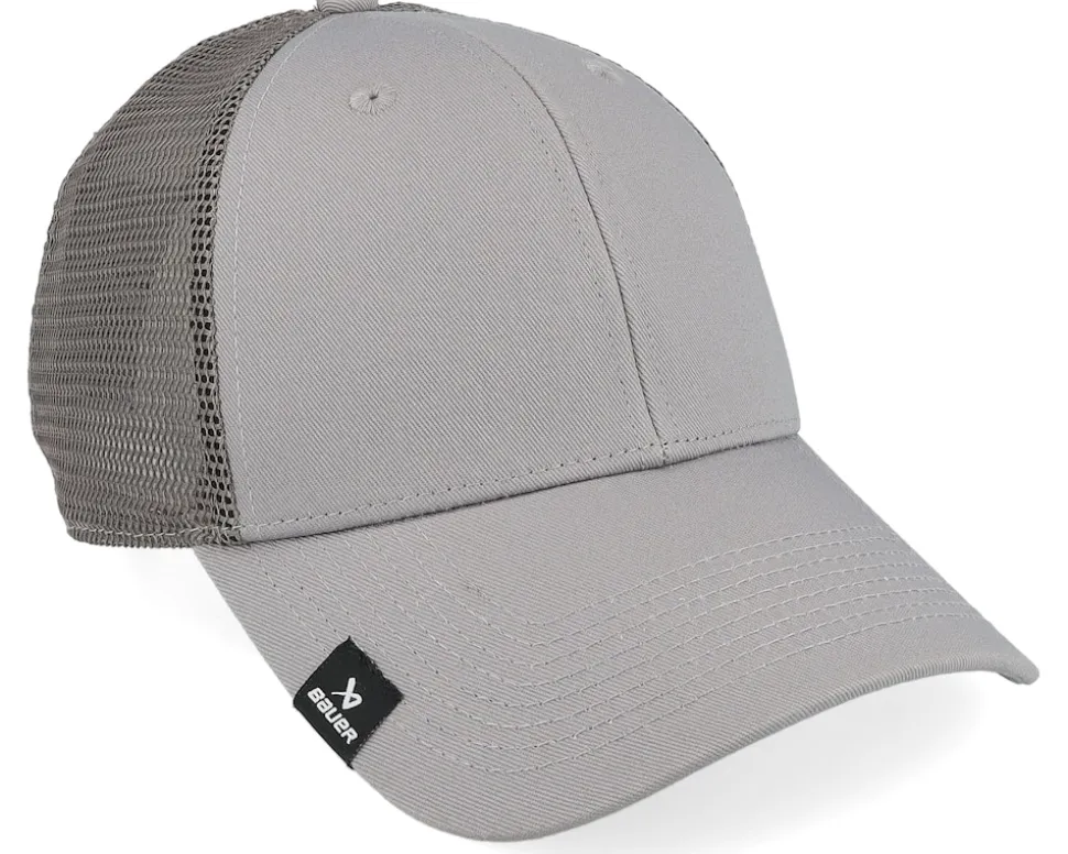 Kids Team Mesh Grey Trucker - Bauer
