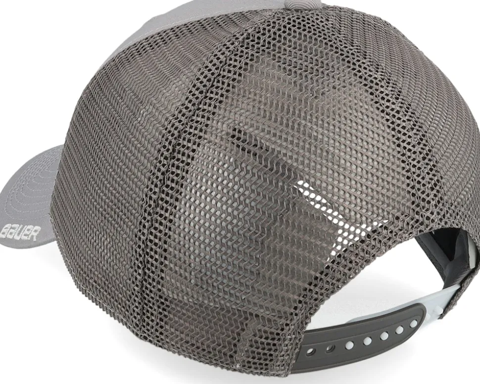 Kids Team Mesh Grey Trucker - Bauer