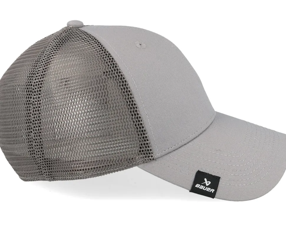 Kids Team Mesh Grey Trucker - Bauer