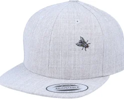 Kids The Fly Heather Grey Snapback - Kiddo Cap
