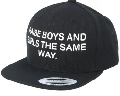 Kids The Same Way Black Snapback - Kiddo Cap