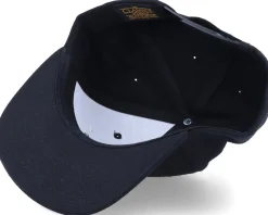 Kids Thug Life T-Rex Applique Black Snapback - Kiddo Cap