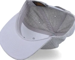 Kids Thug Life T-Rex Heather Grey Snapback - Kiddo Cap