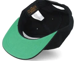 Kids Toddler Black Snapback - Yupoong