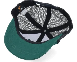 Kids Toddler Little Rockstar Dark Green/Black Trucker - Kiddo Cap