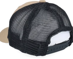 Kids Toddler Little Rockstar Caramel/Black Trucker - Kiddo Cap