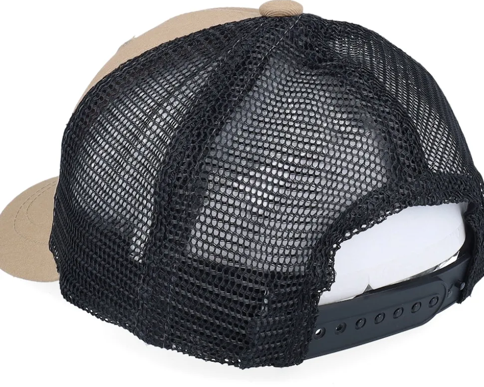 Kids Toddler Little Rockstar Caramel/Black Trucker - Kiddo Cap