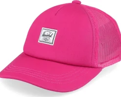 Kids Toddler Whaler Mesh Cap 2 – 4 Years Fuchsia Purple Trucker - Herschel