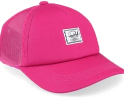 Kids Toddler Whaler Mesh Cap 2 – 4 Years Fuchsia Purple Trucker - Herschel