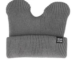 Kids Tomcat Beanie Deep Charcoal Cuff - Headster