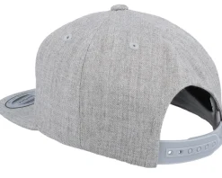 Kids Toot Toot Patch Heather Grey Snapback - Kiddo Cap