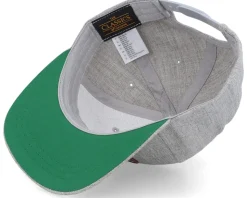 Kids Toot Toot Patch Heather Grey Snapback - Kiddo Cap