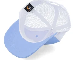 Kids Tractor And Clouds Patch Light Blue/White - Kiddo Cap