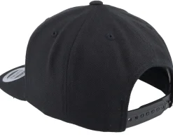 Kids Tractor Engraved Patch Black Snapback - Kiddo Cap